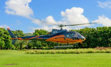 Helicopter trip